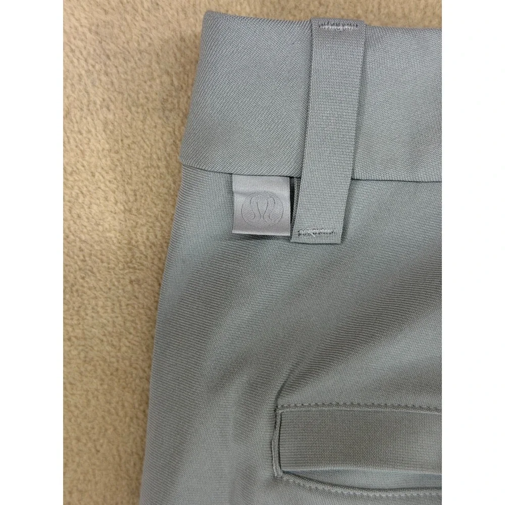 Lululemon ABC Pants Jogger Classic Fit Light Grey Mens Size 40 Stretch Preppy‎